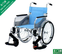 MATSUNAGA日本松永SA-100窄幅轮椅 整车仅宽53cm可折叠老人轮椅