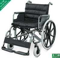 佛山FS951B-56加宽加重型轮椅 胖人轮椅 胖哥轮椅 承载260斤